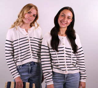 Annalora Button Up Hoodie