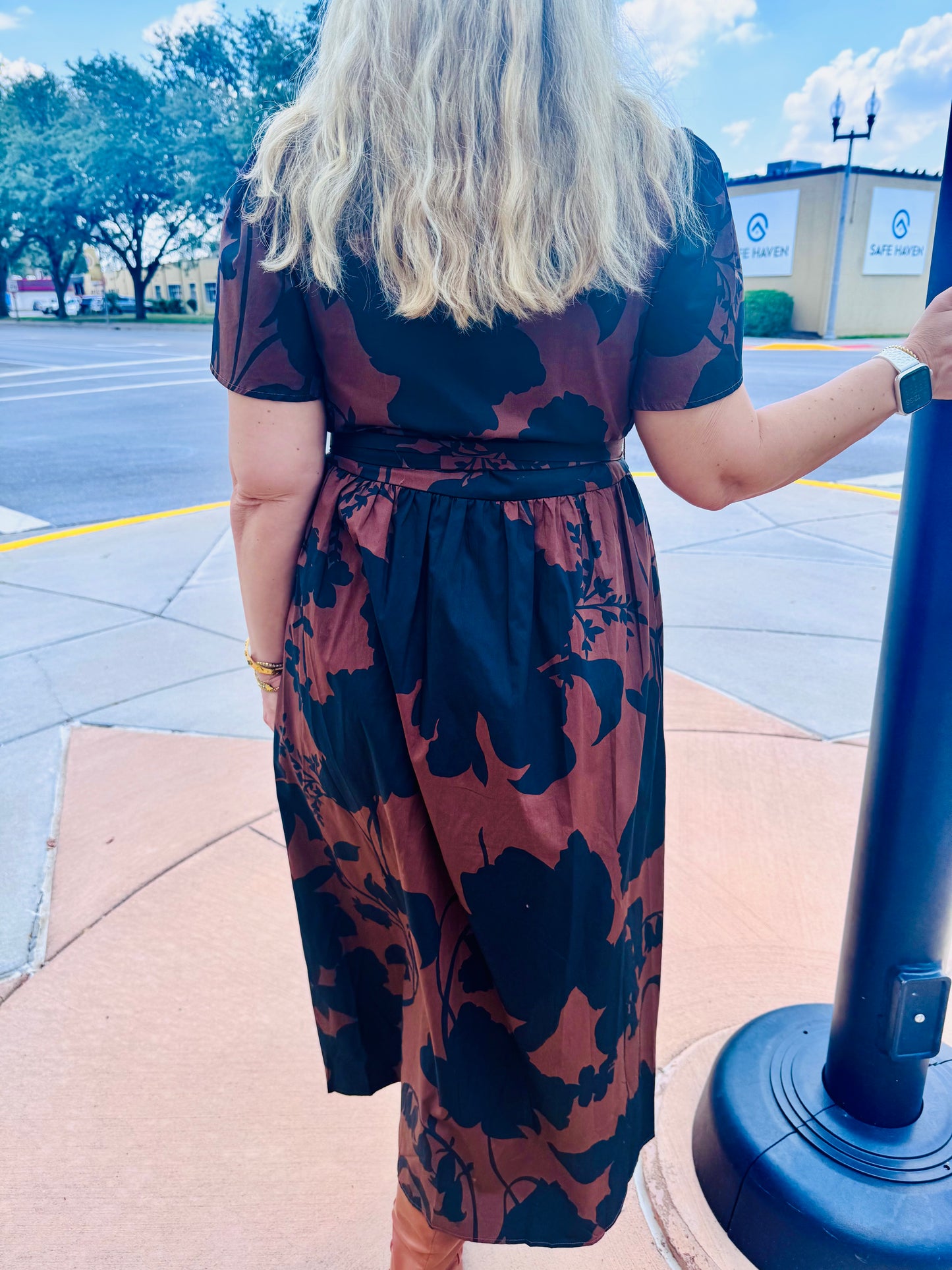 Somerton Floral Midi Dress