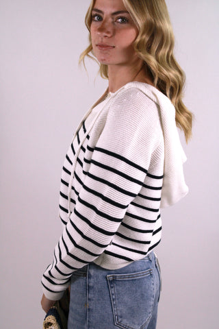 Annalora Button Up Hoodie