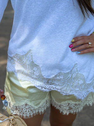 Lace & Lounge Tee