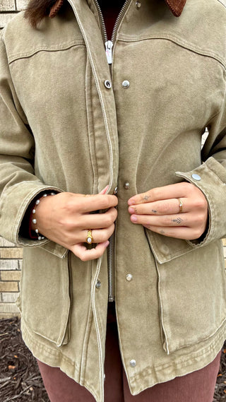 Vienna Vintage Washed Barn Jacket