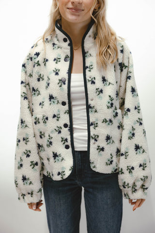 Garden Party Button-Down Coat