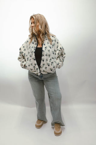 Garden Party Button-Down Coat