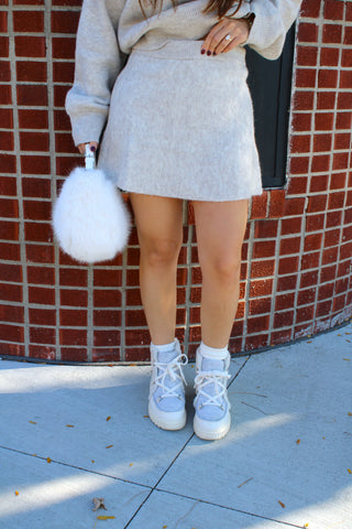 Aspen Sweater Mini Skirt