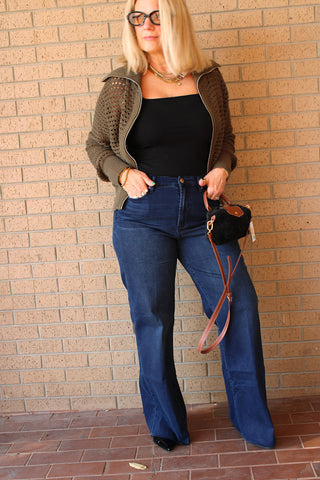 Dear John Fiona Wide Leg Princess Jeans