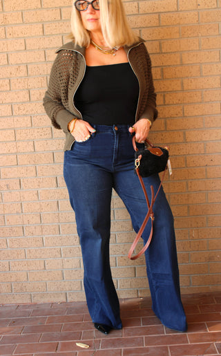 Dear John Fiona Wide Leg Princess Jeans