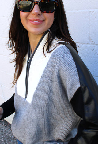 Nola 1/4 Zip Sweater