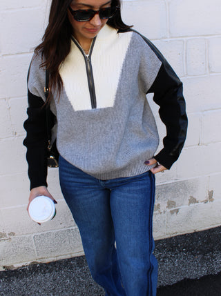 Nola 1/4 Zip Sweater