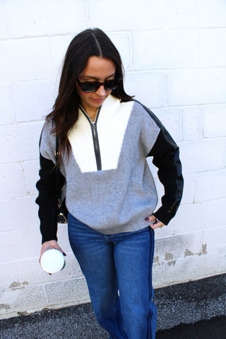 Nola 1/4 Zip Sweater