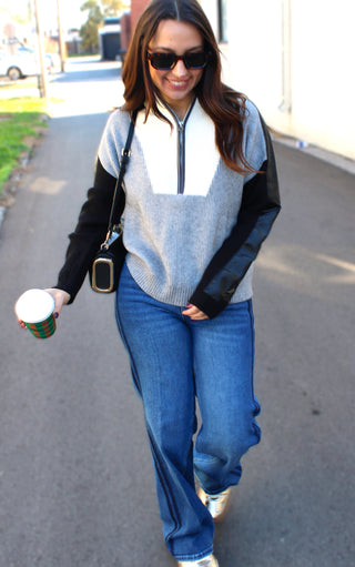 Nola 1/4 Zip Sweater