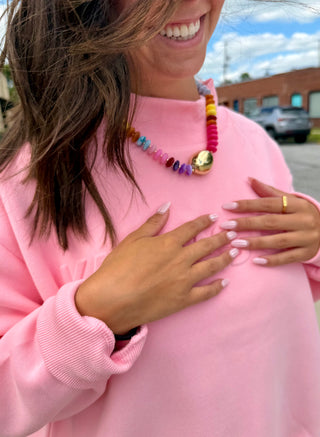 KC Summer Mock Neck