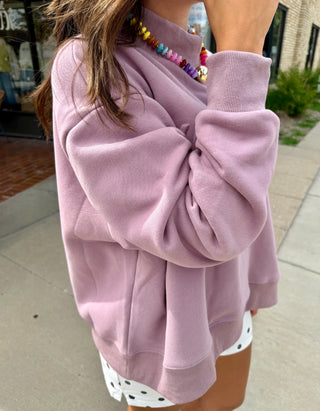 KC Summer Mock Neck