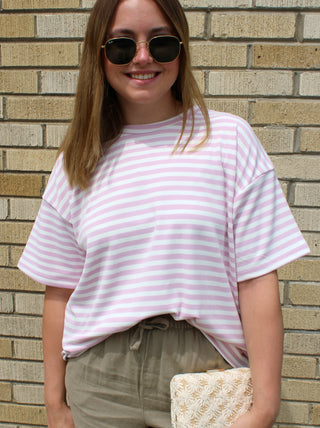 Lennon Stripe Tee