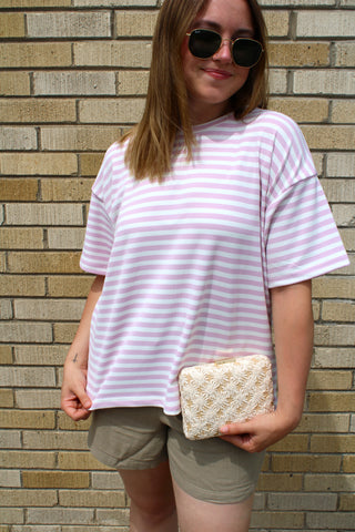 Lennon Stripe Tee