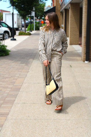 Avery Stripe Trousers
