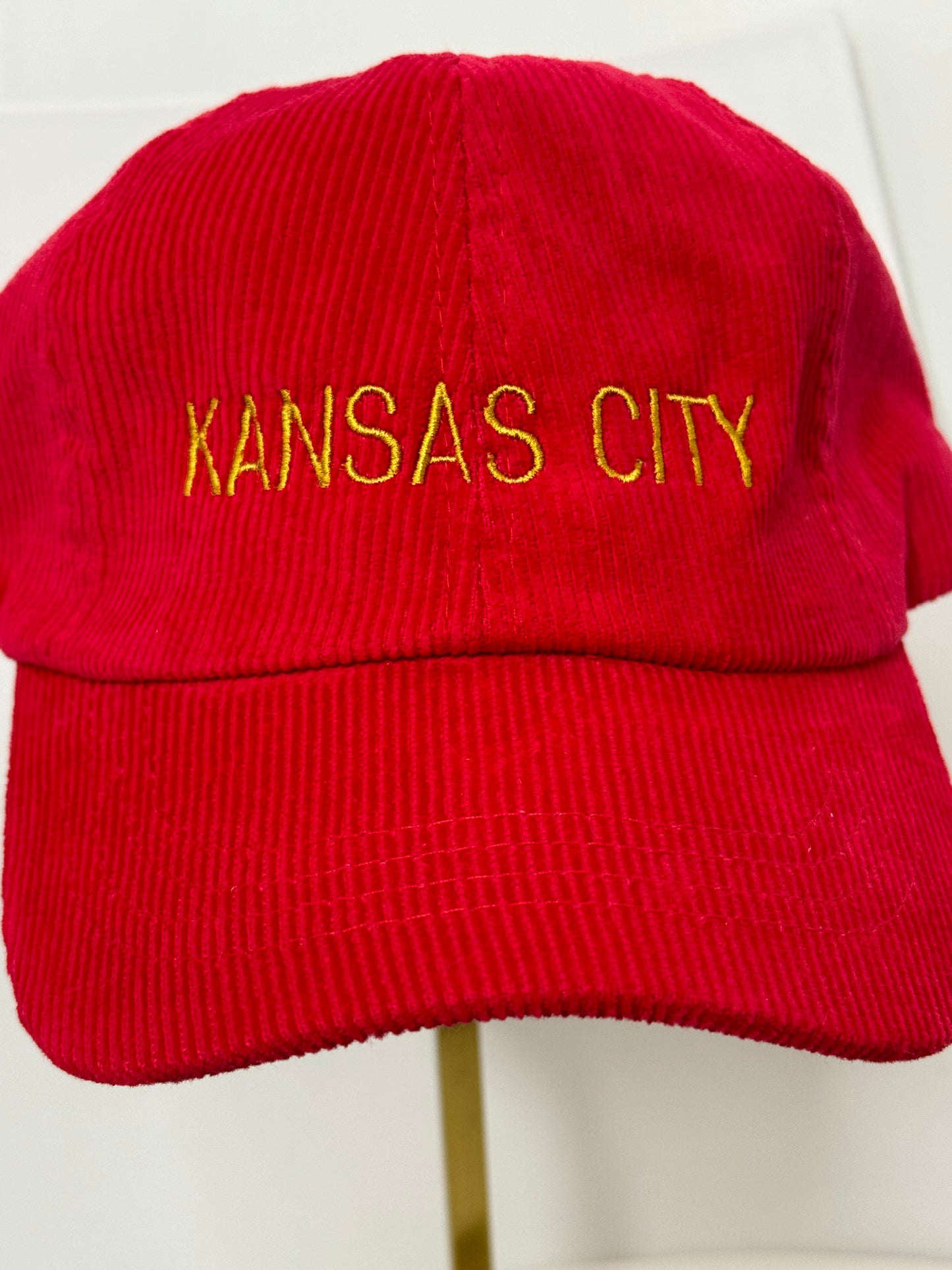 KC Corduroy Ponytail Hat