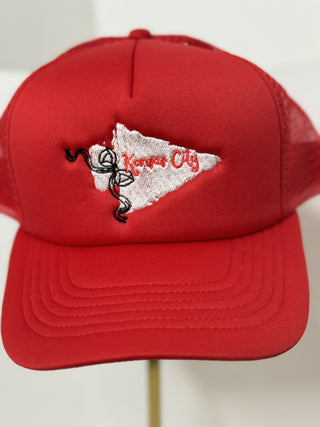 KC Arrowhead Trucker Hat