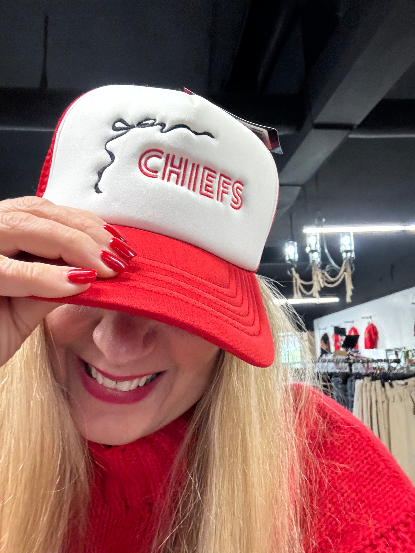 Chiefs Foam Front Trucker Hat