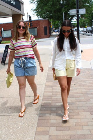 Adelyn Linen Button Up