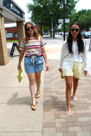 Adelyn Linen Button Up