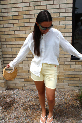 Adelyn Linen Button Up