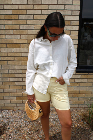 Adelyn Linen Button Up