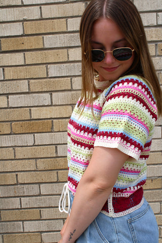 Sunset Crochet Top