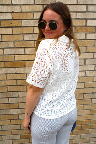 Cabana Crochet Top