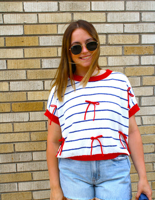 Bailey Bow Knit Top