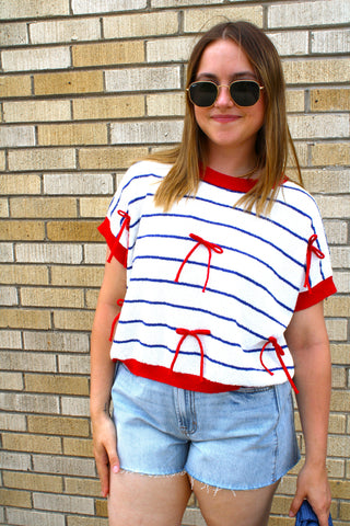 Bailey Bow Knit Top