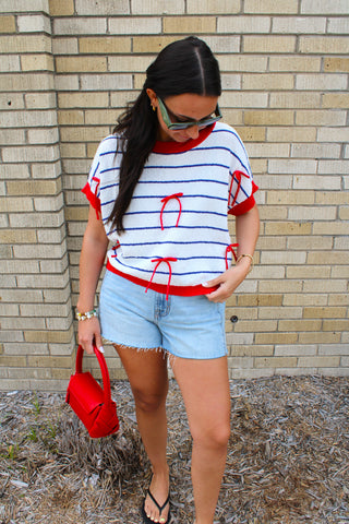 Bailey Bow Knit Top