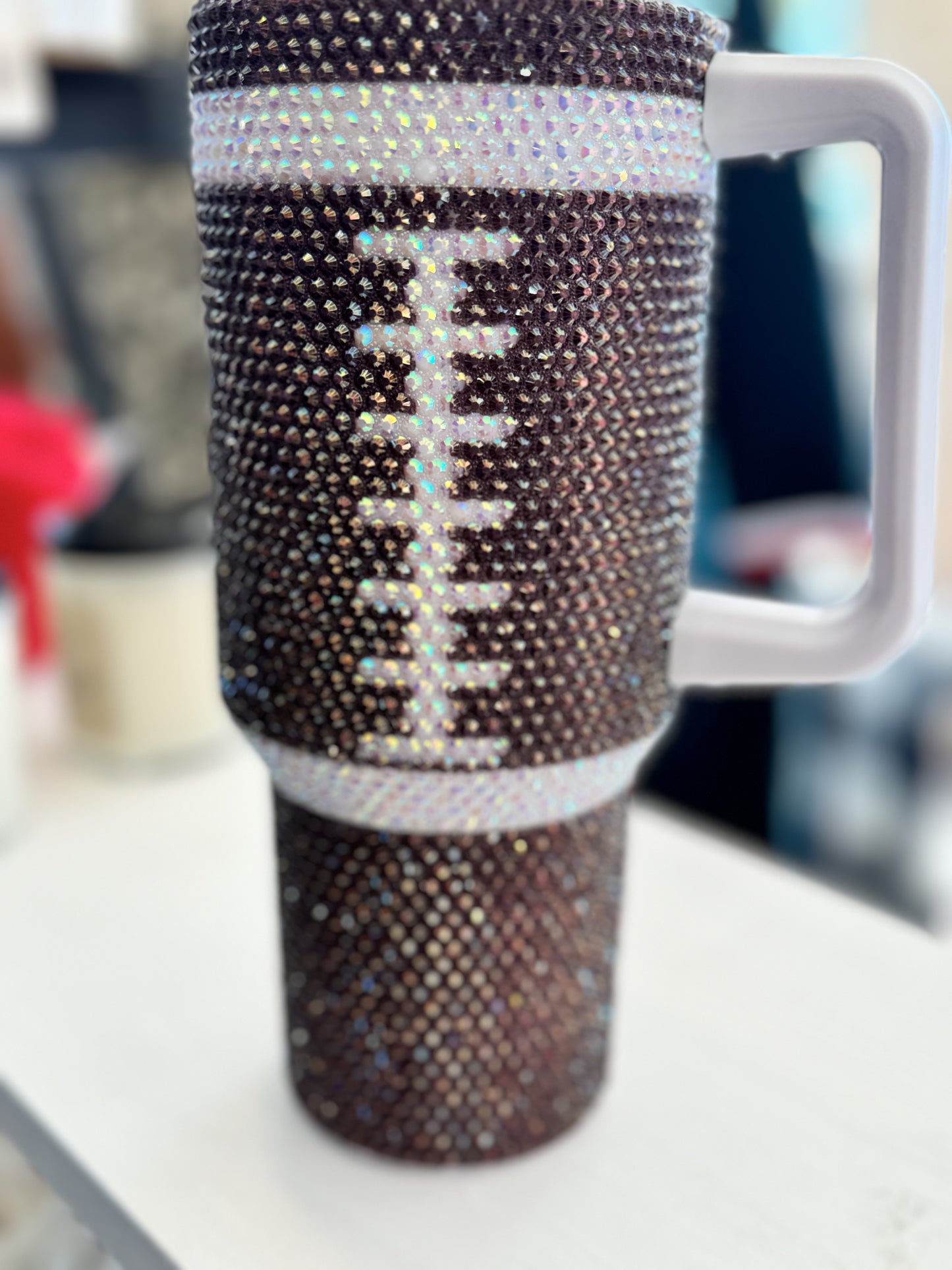 Football Tumbler