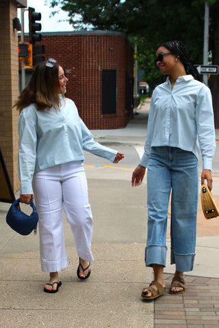 Alayna Striped Button Down