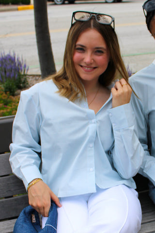 Alayna Striped Button Down