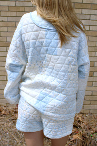 Bloom Babe Quilted Shorts