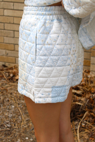 Bloom Babe Quilted Shorts