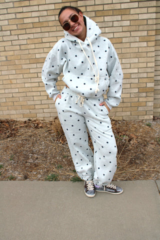 Polka Babe Jogger Sweatpants