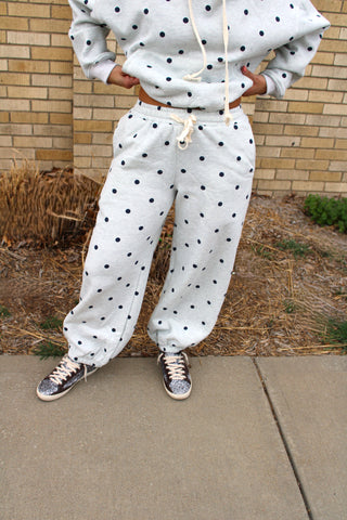 Polka Babe Jogger Sweatpants