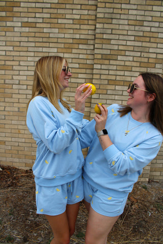 Lemonade Embroidered Sweatshirt