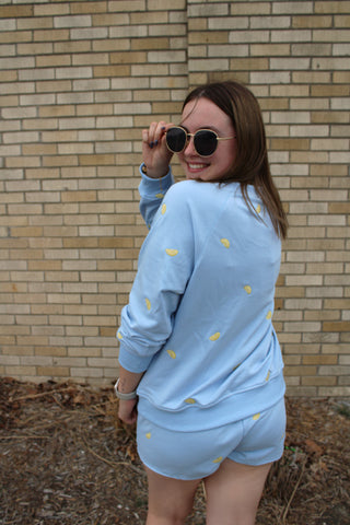 Lemonade Embroidered Sweatshirt