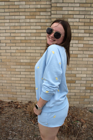 Lemonade Embroidered Sweatshirt