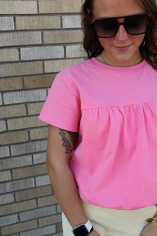Tilly Bubble Hem Top