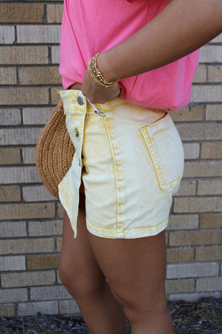 The Banana Risen High Rise Skort