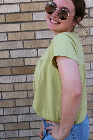 Tilly Bubble Hem Top