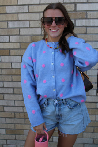 Dot Me Up Cardi