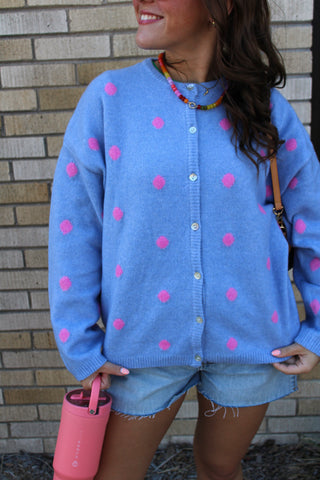 Dot Me Up Cardi