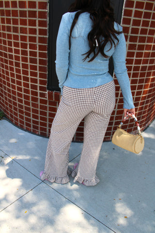 Country Kiss Gingham Pants