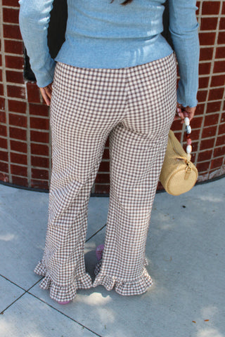 Country Kiss Gingham Pants