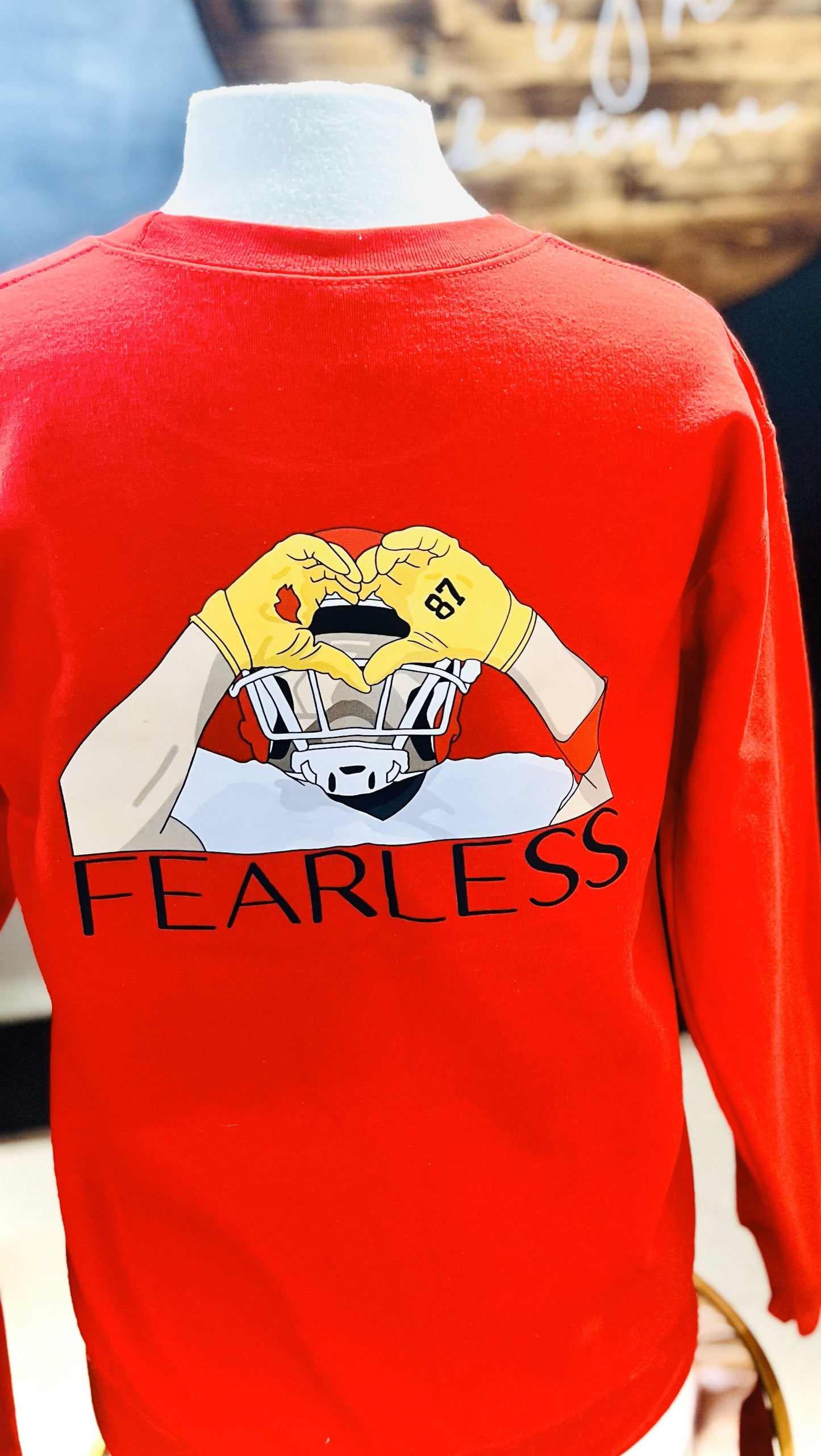 Eighty Seven Fearless Chiefs Sweatshirt