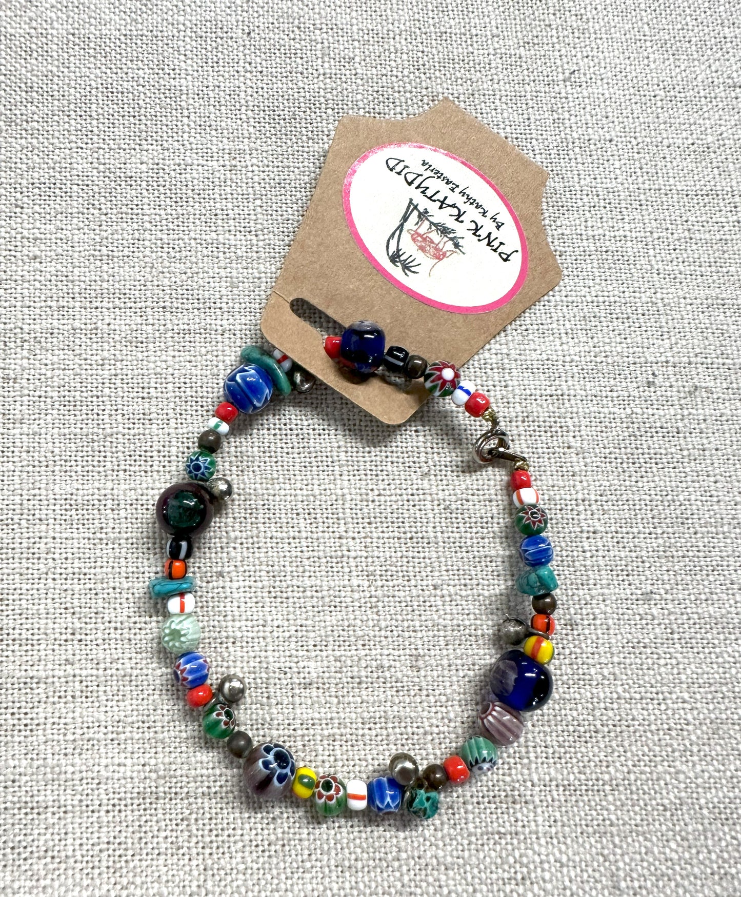 Czech Glass Beaded Bracelet